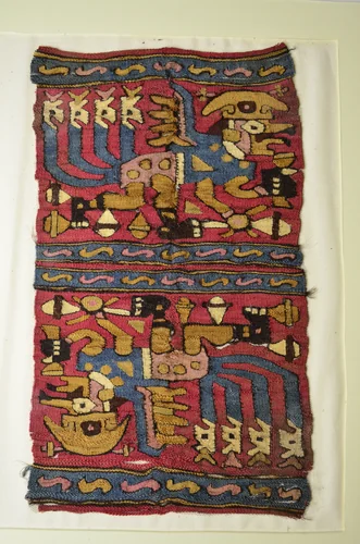Coca bag by Moche artist(s), textile, 400-700
