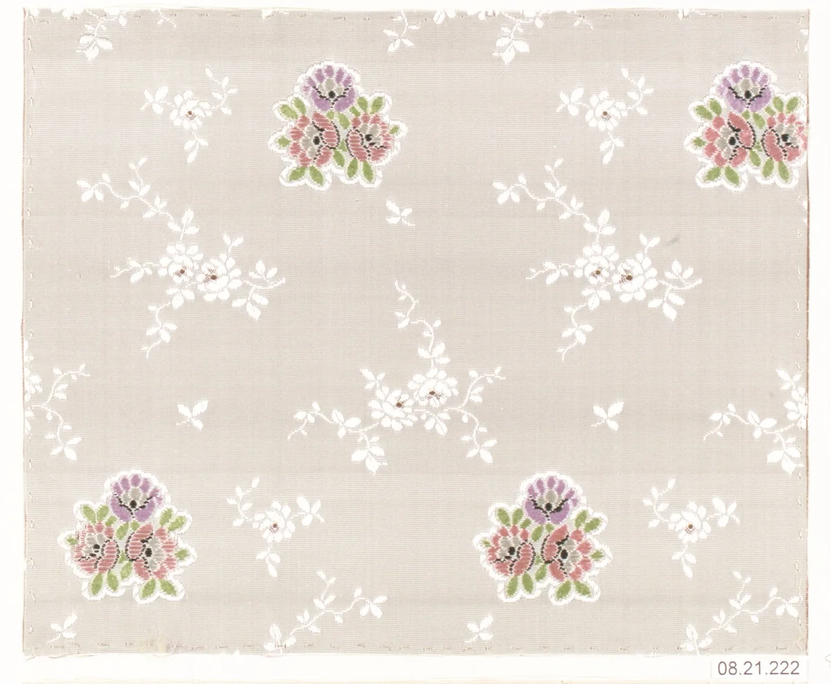 Textile sample by Unknown Designer, textile, 1900