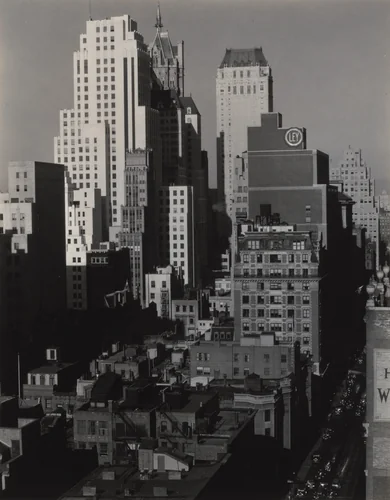 From My Window at An American Place, North by Alfred Stieglitz, photograph, 1930-1931