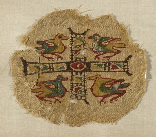 Fragment by Egypt, textile, 201-500