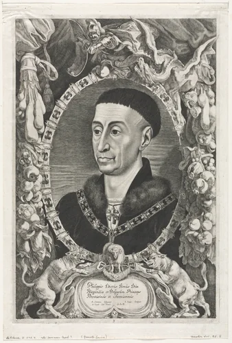 Philip the Good of Burgundy by Pieter Claesz. Soutman, print, 1643-1644