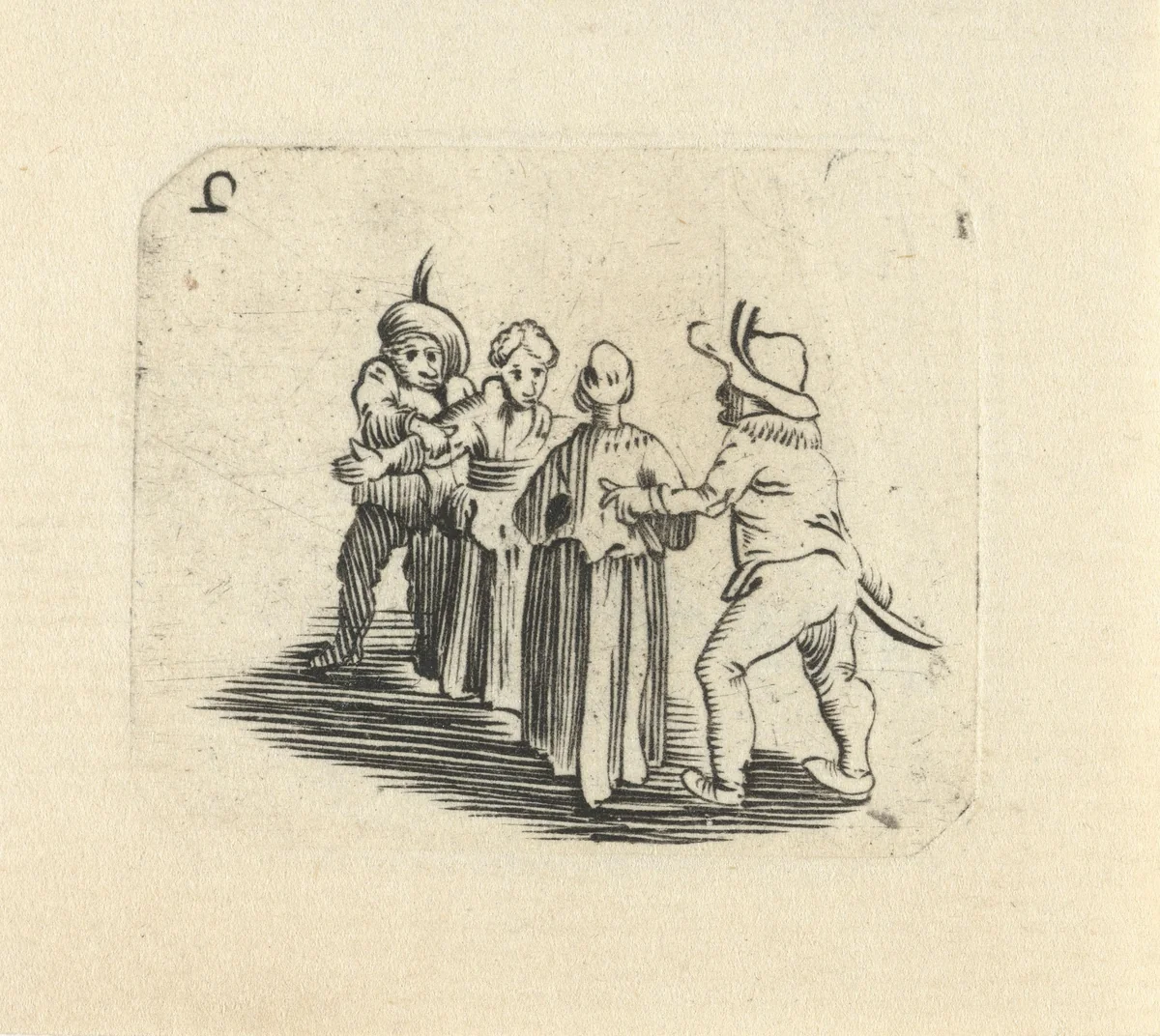 Spelende kinderen by Jan Latour, print, 1600-1699