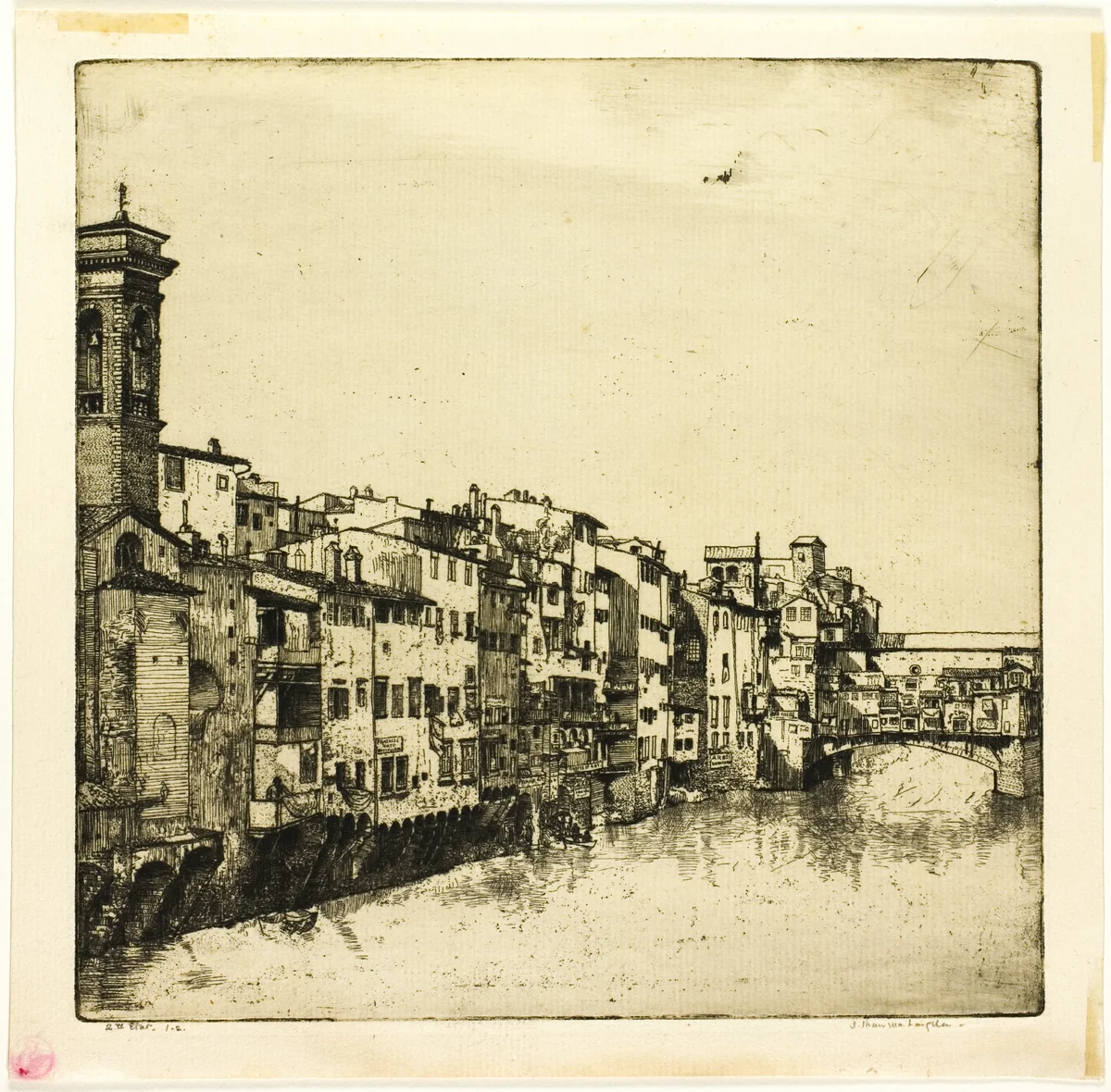 Florence, Italy by Donald Shaw MacLaughlan, print, 1905
