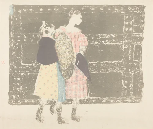 On the "Pont de l'Europe" by Edouard Vuillard, print, 1897-1899