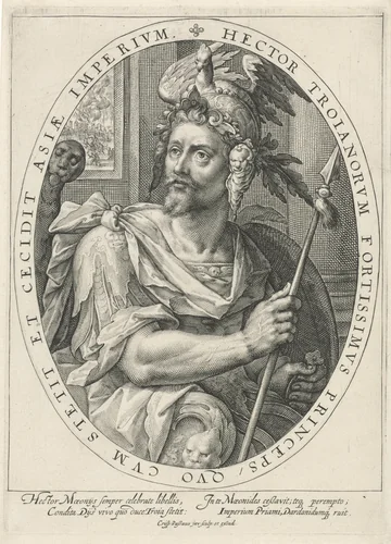 Hector van Troje by Unknown, print, 1574-1637