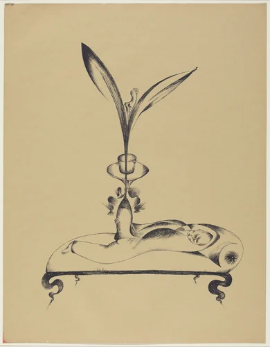 Der Männ mit dem Holzbein Träumt (The Man with the Wooden Leg Dreams) by Heinrich Hoerle, portfolio, 1920