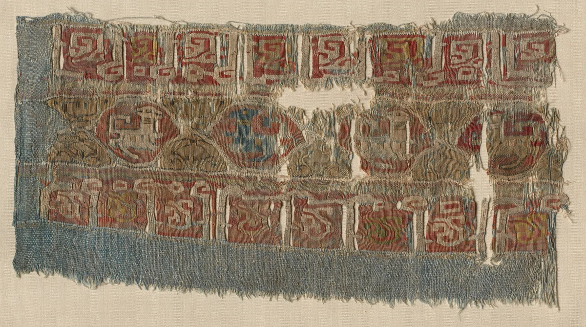 Fragment of a Tiraz-Style Textile by Unknown, textile, 1081-1094