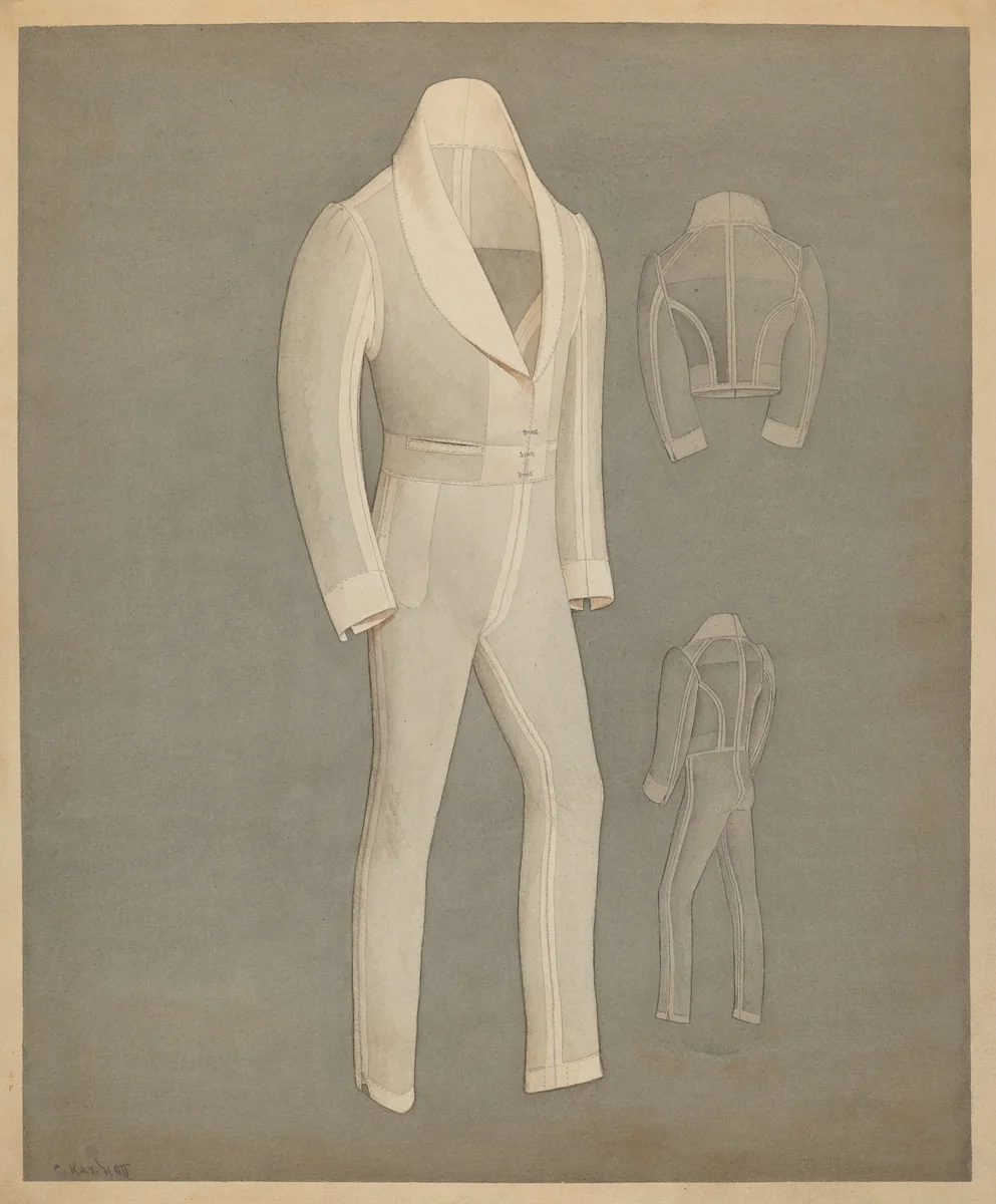 Coat and Trousers by Creighton Kay-Scott, index of american design, 1937