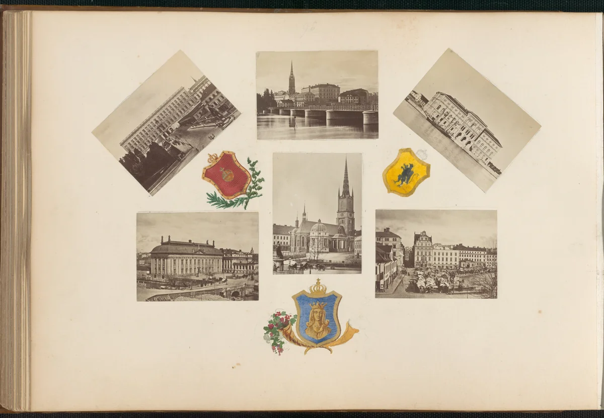 The Madame B Album by Marie-Blanche Hennelle Fournier, photograph, 1870-1879