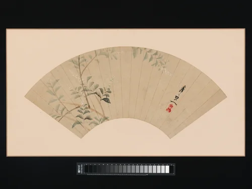 Bush Clover by Suzuki Kiitsu (鈴木基一), painting, 1800-1833