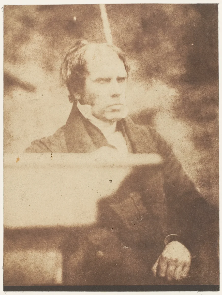 Dr. Welsh by Hill and Adamson, photograph, 1843-1847