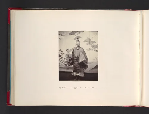 High Government Official in Court Costume by John Thomson, photograph, 1865