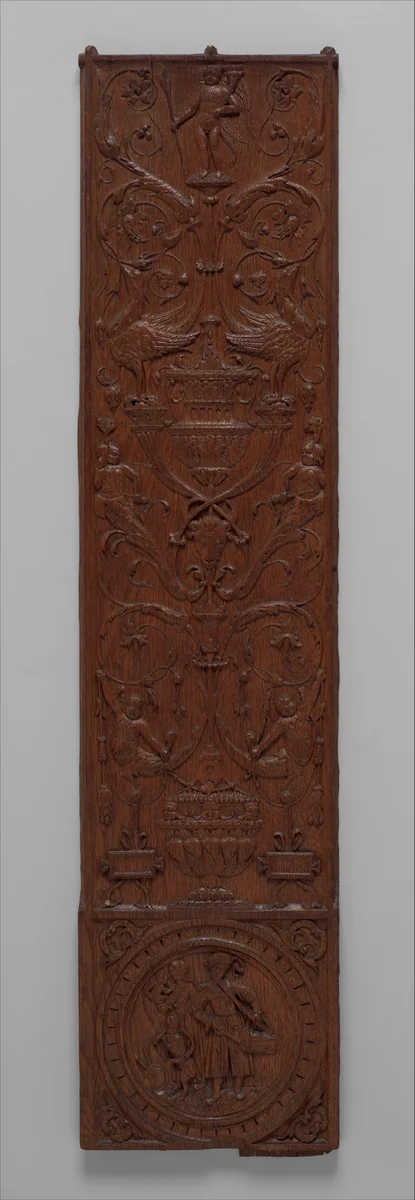 Choir screen panel (one of six) by Nicolas Castille, other, 1503-1515