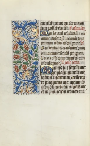 Book of Hours (Use of Rouen): fol. 116v by Master of the Geneva Latini, book, 1465-1475