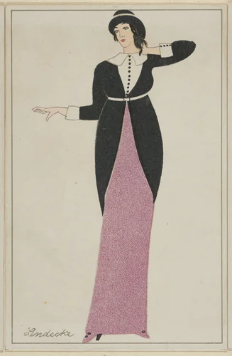 Fashion (Mode) by Otto Lendecke, print, 1912