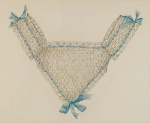 Infant's Bib by Virginia Berge, index of american design, 1935-1942