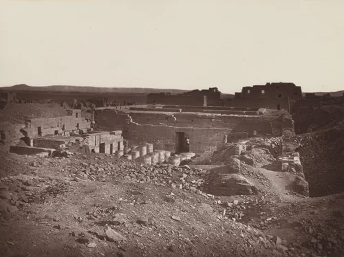 General View of the Temple from the North by William de Wiveleslie Abney, photograph, 1876