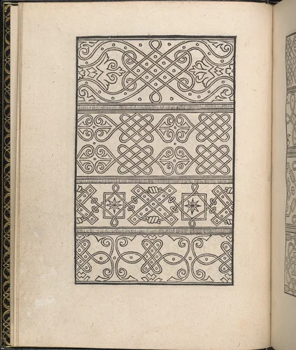 Page from Ein new kunstlich Modelbuch...(Page 3v) by Peter Quentel, book, 1544