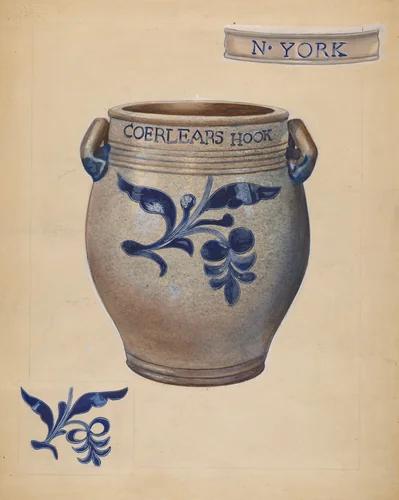 Jar by Giacinto Capelli, index of american design, 1937