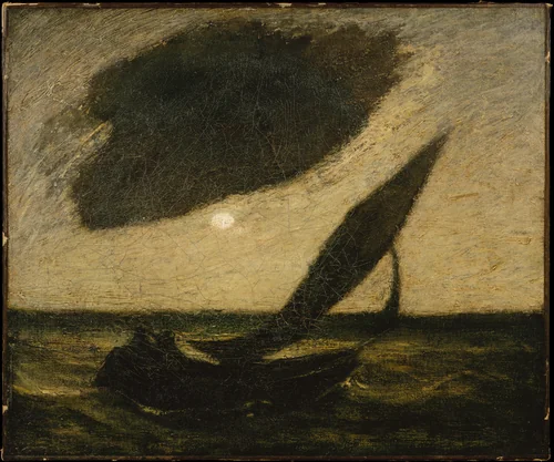 Under a Cloud by Albert Pinkham Ryder, artwork, 1900