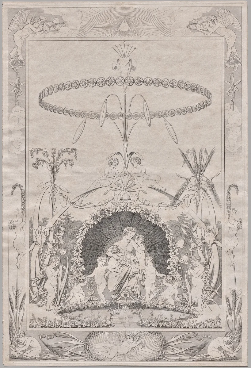 Day by Philipp Otto Runge, print, 1803-1805