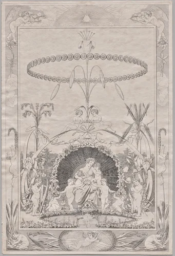 Day by Philipp Otto Runge, print, 1803-1805