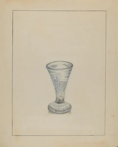 Glass by Nicholas Amantea, index of american design, 1936