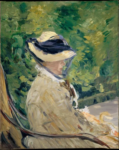 Madame Manet (Suzanne Leenhoff, 1829–1906) at Bellevue by Edouard Manet, painting, 1880