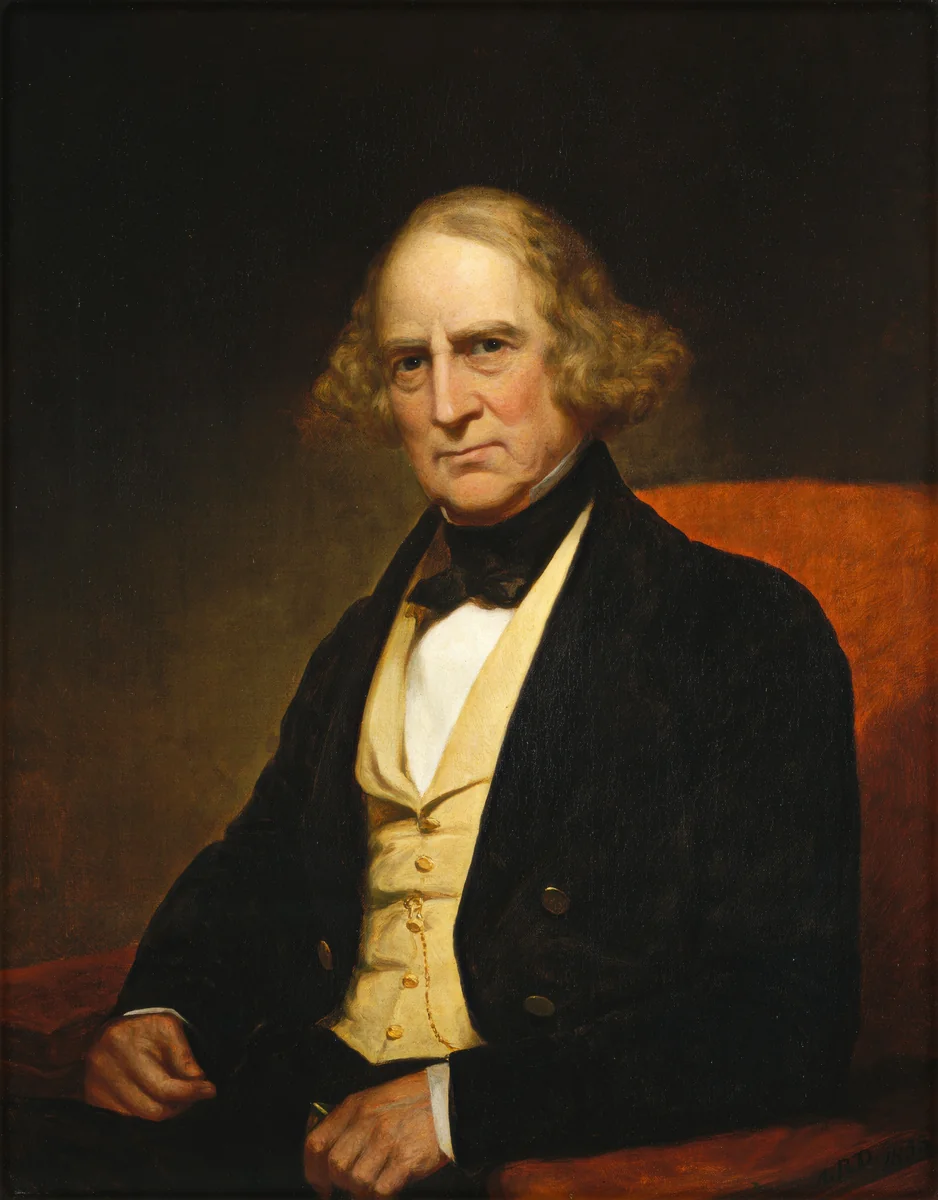 Gouverneur Kemble by Asher Brown Durand, painting, 1853