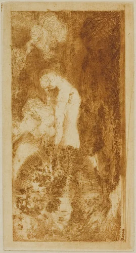 Bather by Odilon Redon, print, 1904