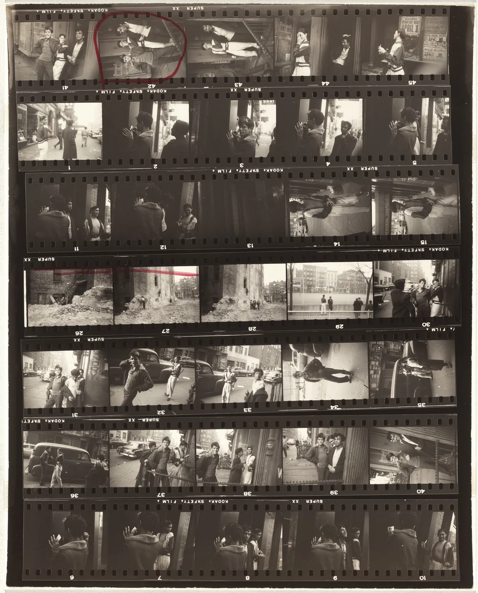 Guggenheim 129/Americans 12--New York City by Robert Frank, photograph, 1955