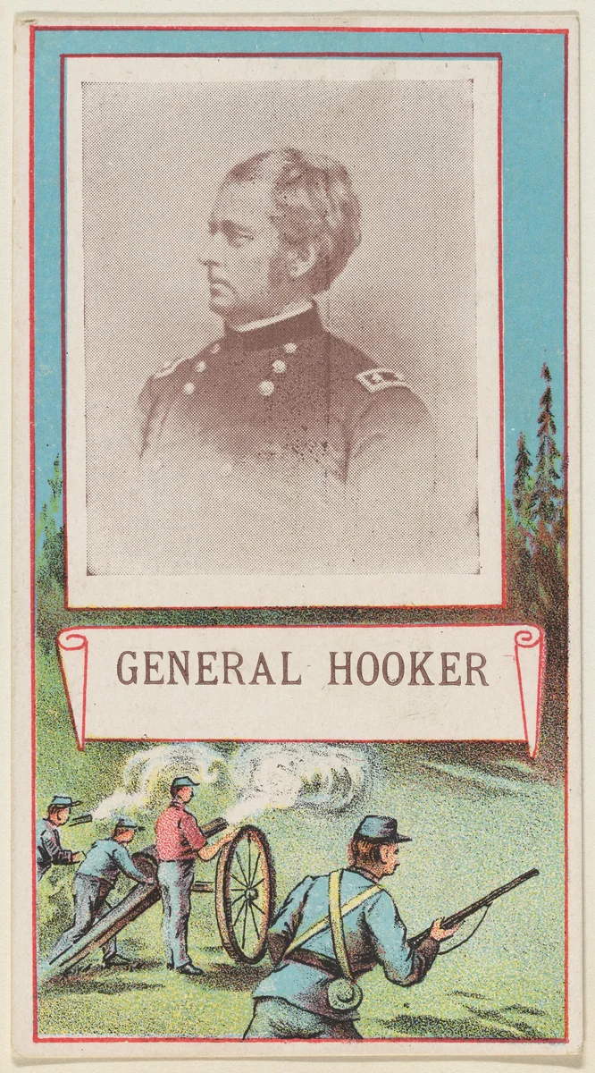 General Hooker, from the "Generals" series (T64), issued by D.H. McAlpin & Co. Tobacco Company by D.H. McAlpin & Co. Tobacco Company, print, 1901