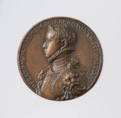 Francisco de Moncada, Duke of Montalto by Pompeo Leoni, metalwork, 1585