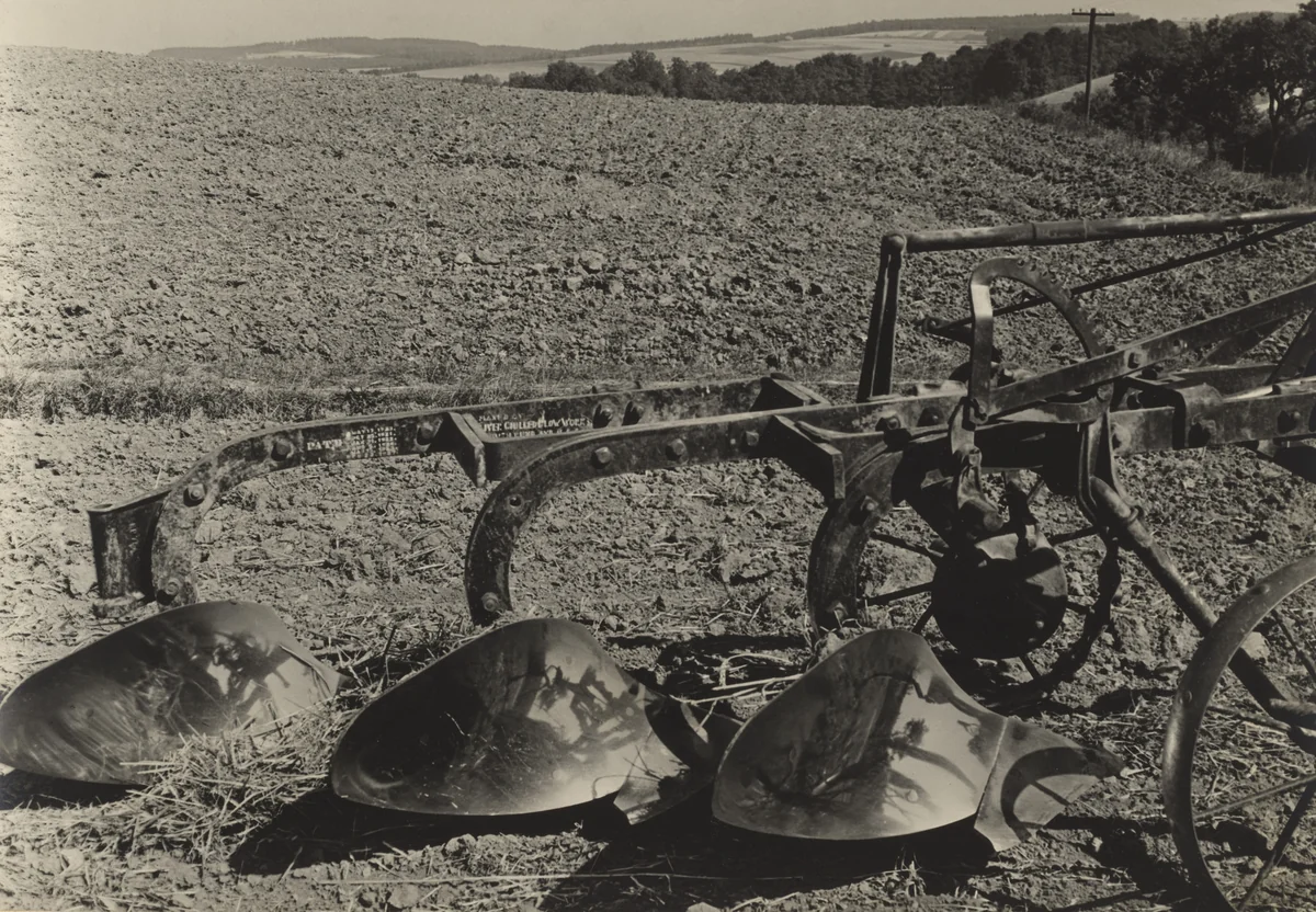 Plow by Aenne Biermann, photograph, 1929