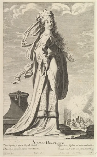 Sibylle Delphique by Gilles Rousselet, print, 1630-1640