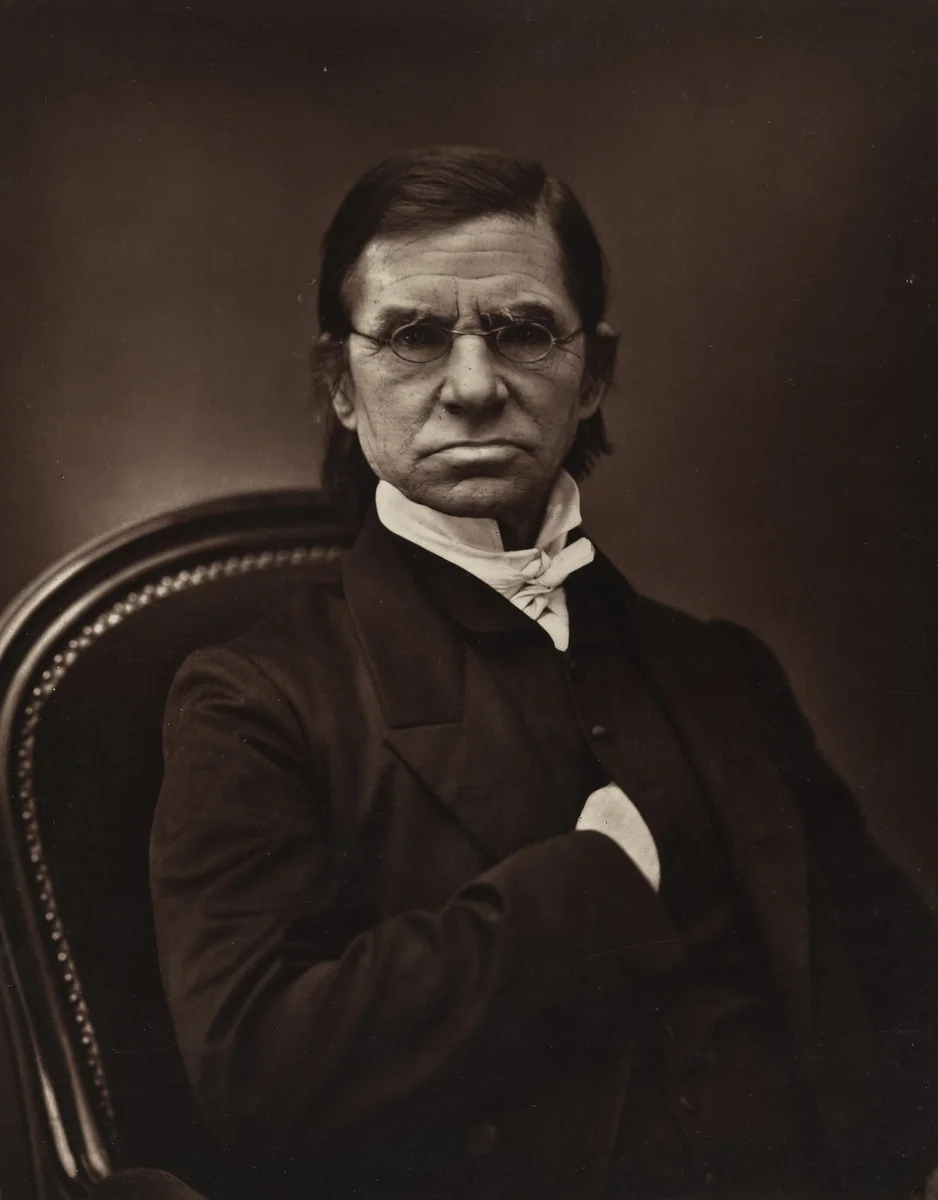 Maximilien Paul Emile Littre by Pierre Petit, photograph, 1865