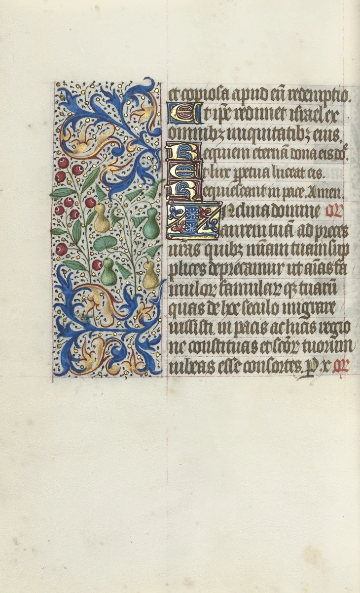 Book of Hours (Use of Rouen): fol. 145v by Master of the Geneva Latini, book, 1465-1475