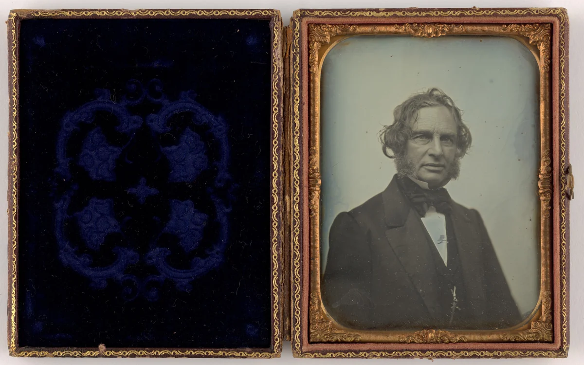 Henry Wadsworth Longfellow by John Adams Whipple, photograph, 1850