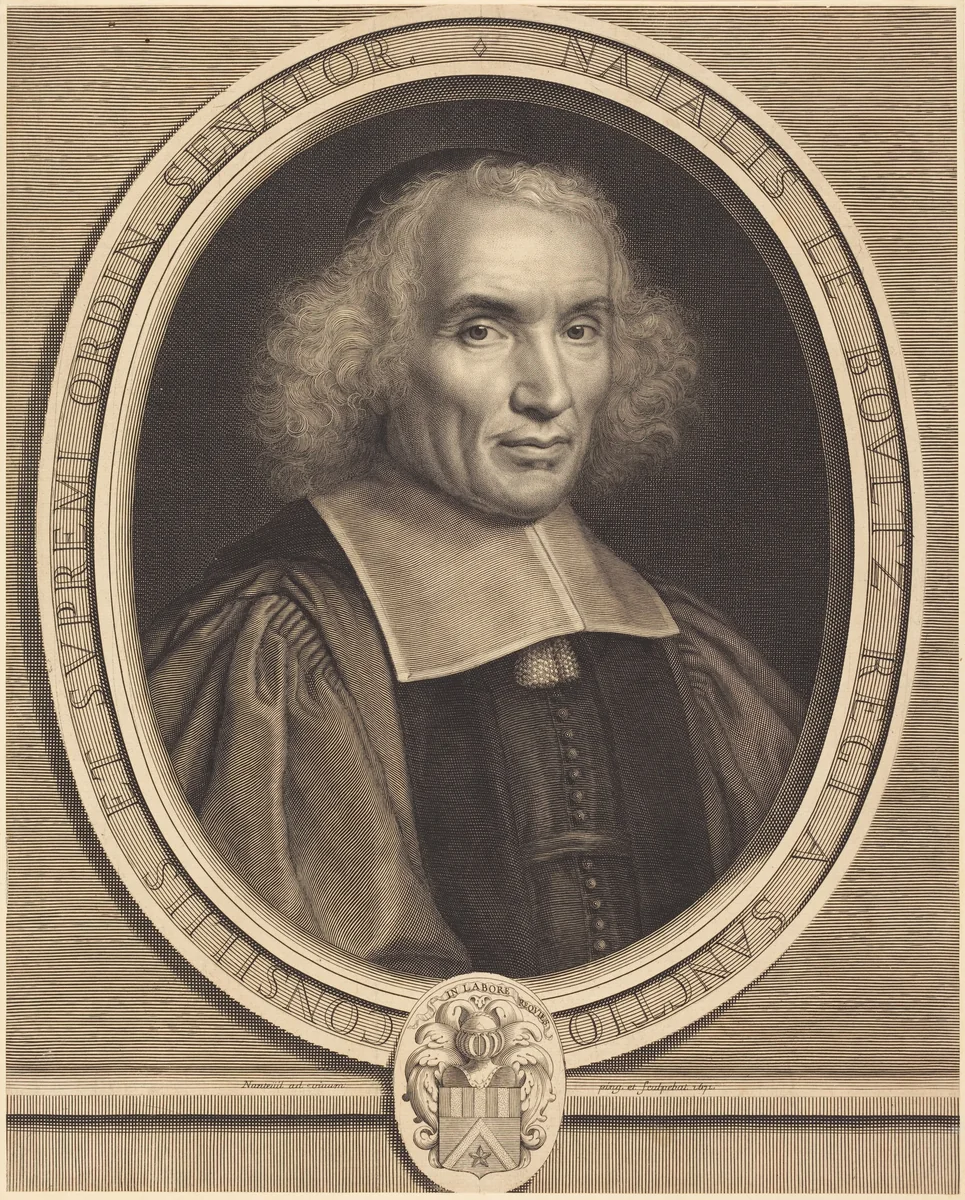 Noel Le Boultz by Robert Nanteuil, print, 1671