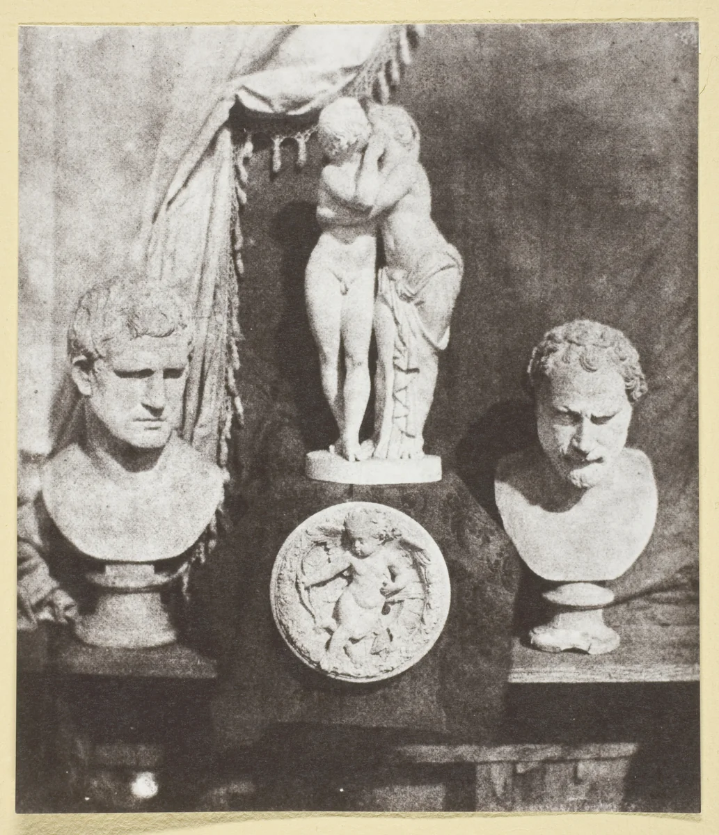 Sculptures by Hippolyte Bayard, photograph, 1839-1840