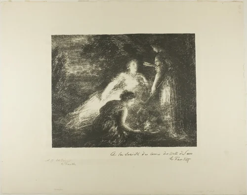 Curse by Henri Fantin-Latour, print, 1899