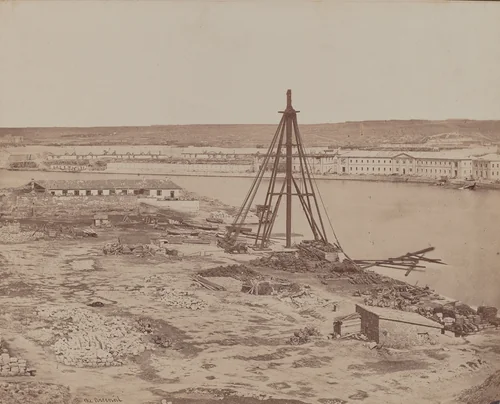 The Arsenal by James Robertson; Felice Beato, photograph, 1855-1856