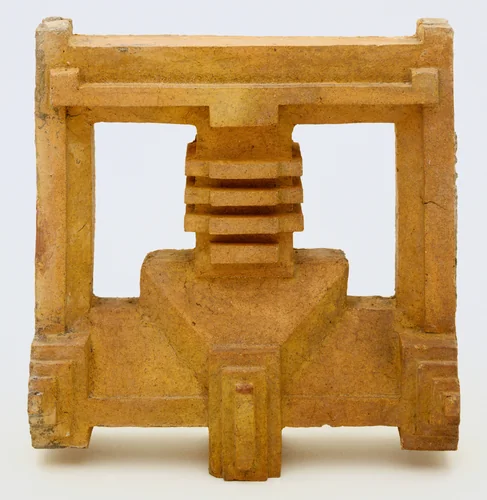 Architectural block from the Imperial Hotel, Tokyo by Frank Lloyd Wright, architecture, 1913