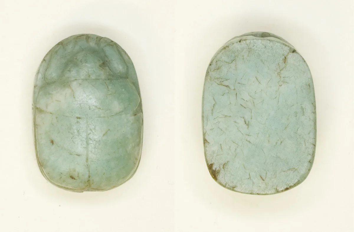 Scarab: Uninscribed by Egyptian, other, -2055--1773