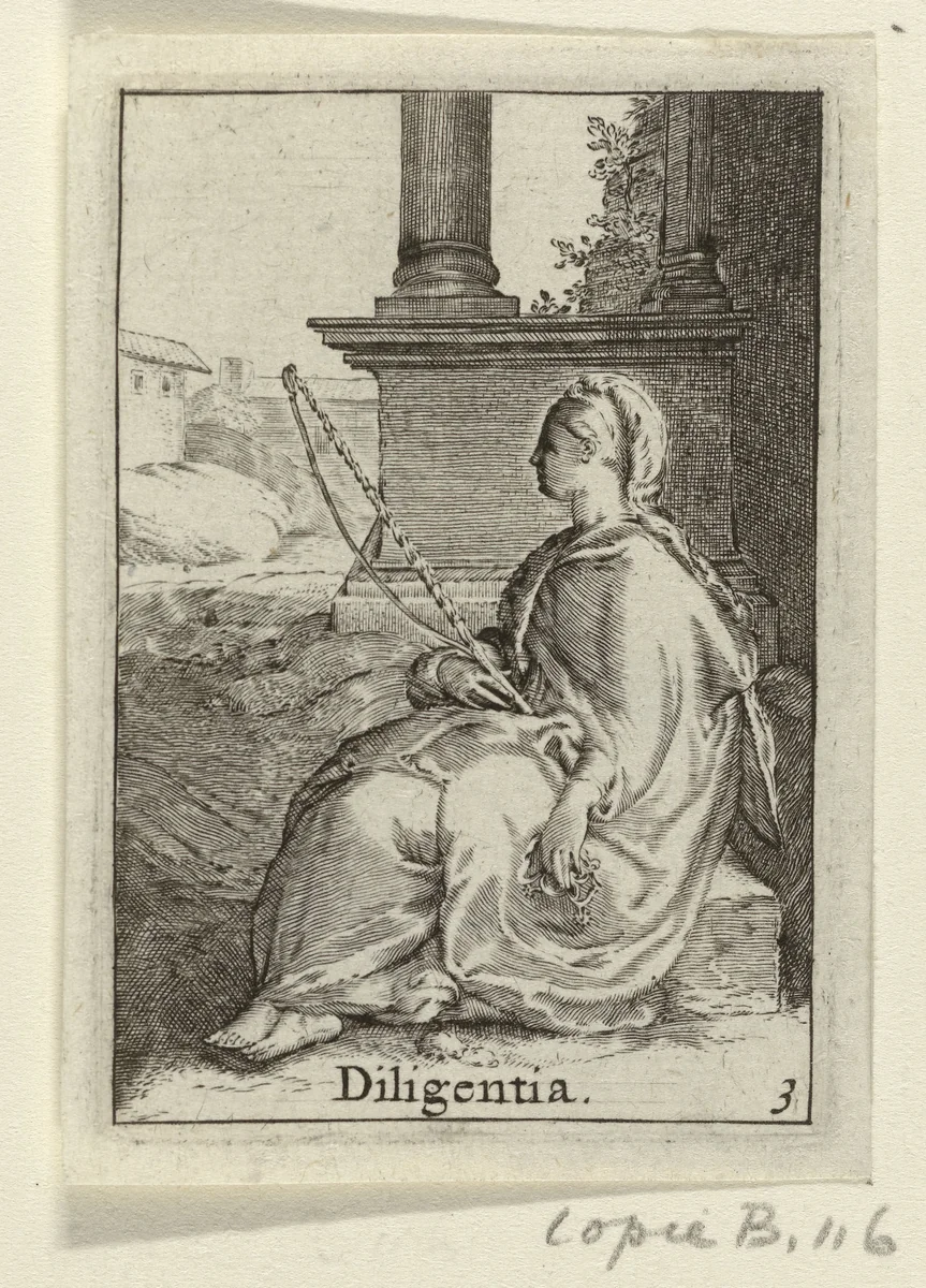 Vlijt by anonymous, print, 1590-1595