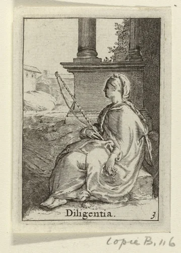 Vlijt by anonymous, print, 1590-1595