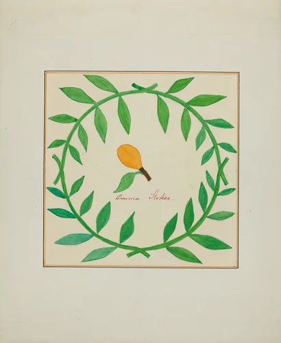 Pieced Autograph Quilt (1 Piece) by Margaret Linsley; Cornelius Christoffels, index of american design, 1936