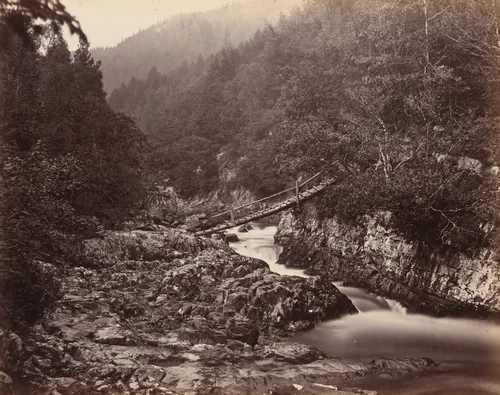 Miner's Bridge, Wales by Henry White, photograph, 1853-1863