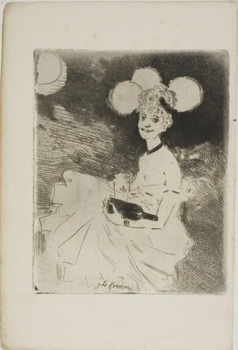 Frontispiece for Marthe by Jean-Louis Forain, print, 1879