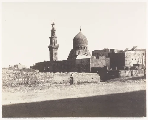 Le Kaire, Mosquée Nâcéryeh by Félix Teynard, photograph, 1851-1852